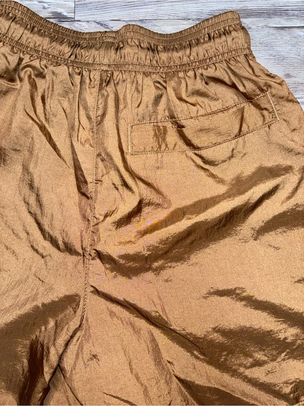 Champion Metallic Bronze Athletic Shorts